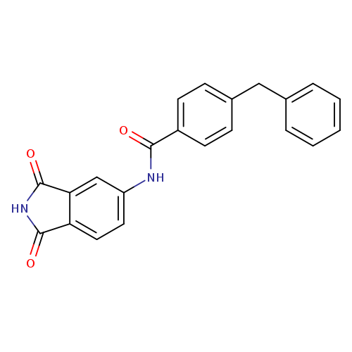 4-benzyl-N-(1,3-dioxo-2,3-dihydro-1H-isoindol-5-yl)benzamide