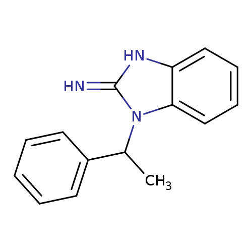 1-(1-phenylethyl)-2,3-dihydro-1H-1,3-benzodiazol-2-imine