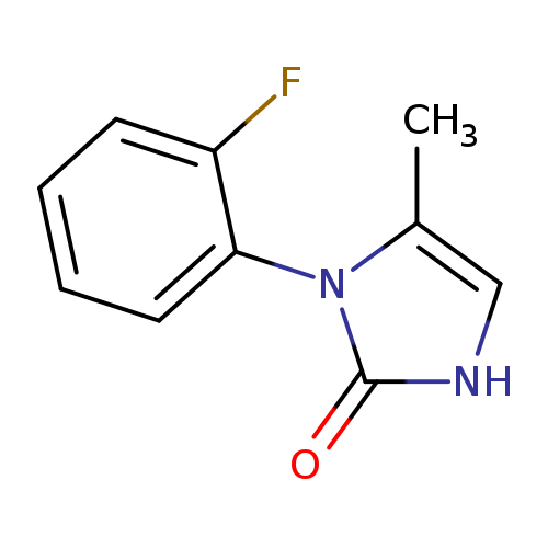 1-(2-fluorophenyl)-5-methyl-2,3-dihydro-1H-imidazol-2-one
