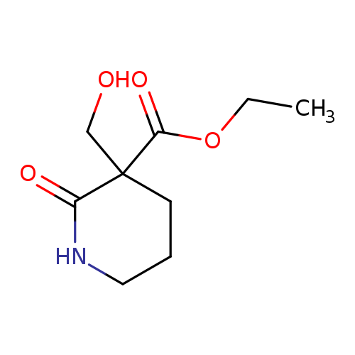 ethyl 3-(hydroxymethyl)-2-oxopiperidine-3-carboxylate