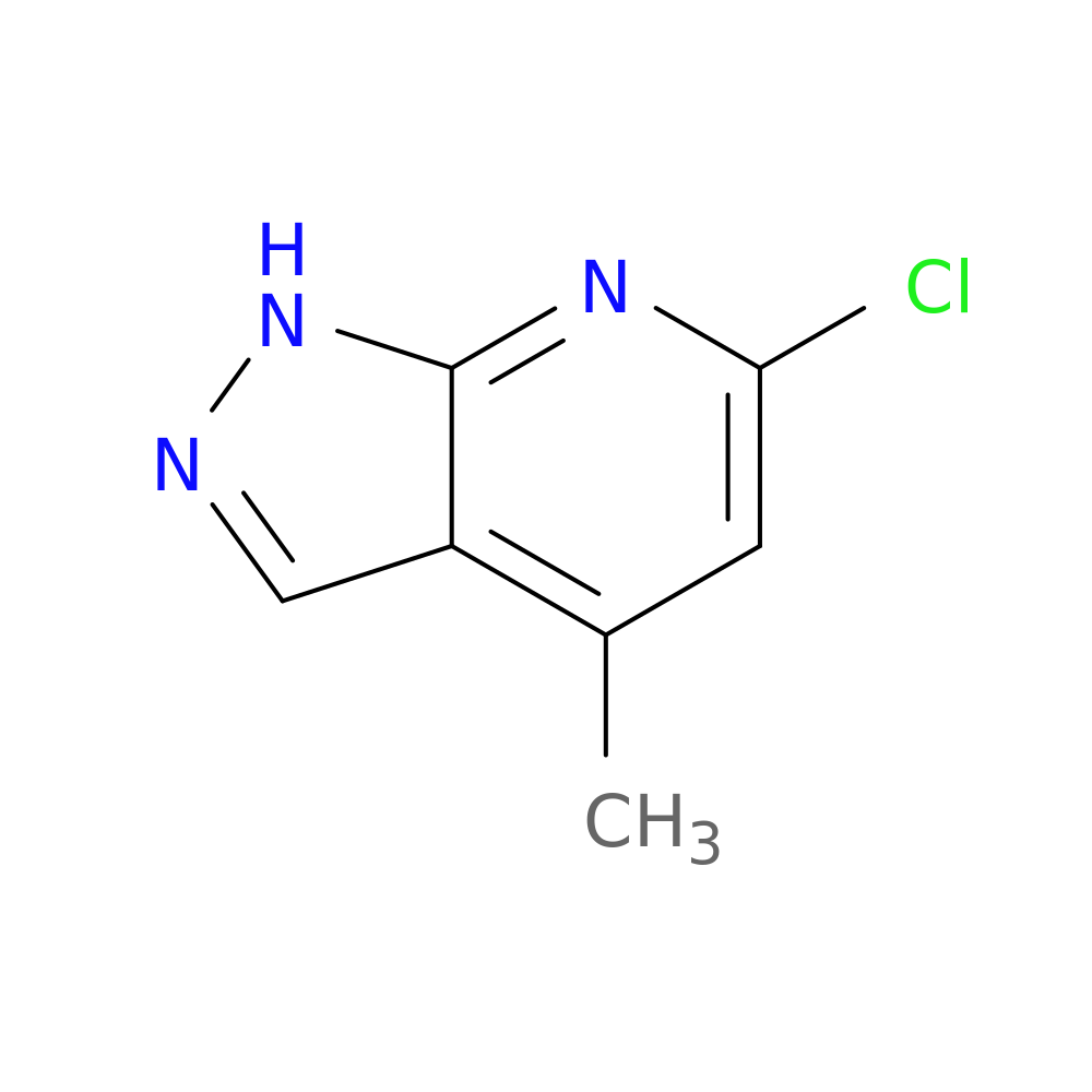 6-chloro-4-methyl-1H-pyrazolo[3,4-b]pyridine