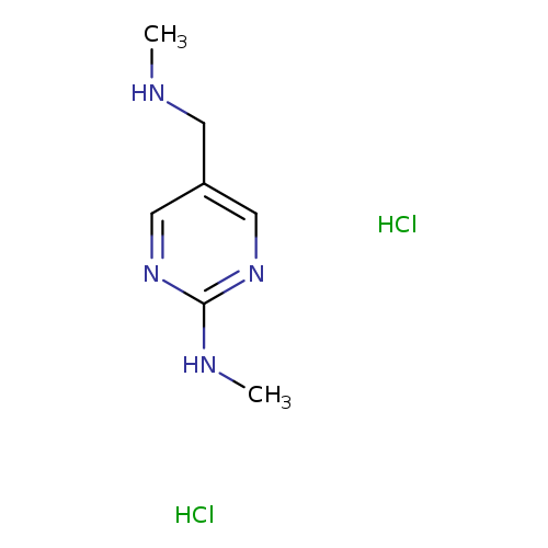 N-methyl-5-[(methylamino)methyl]-2-pyrimidinamine dihydrochloride
