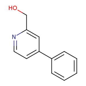 2-Hydroxymethyl-4-phenylpyridine