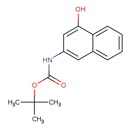 tert-butyl N-(4-hydroxynaphthalen-2-yl)carbamate