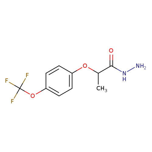 2-Methyl-2-[4-(trifluoromethoxy)phenoxy]acetic acid hydrazide