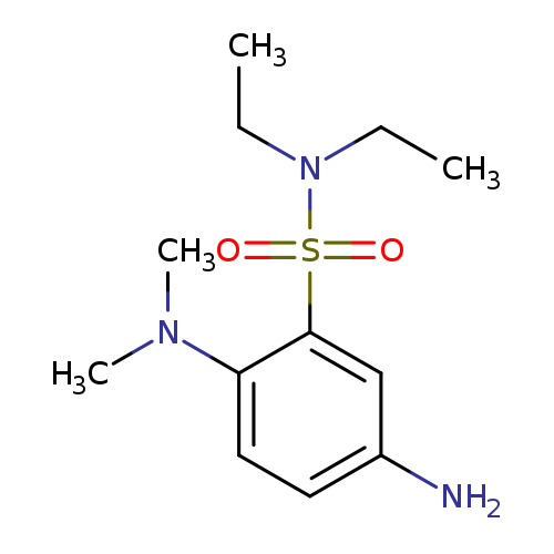 5-amino-2-(dimethylamino)-N,N-diethylbenzene-1-sulfonamide