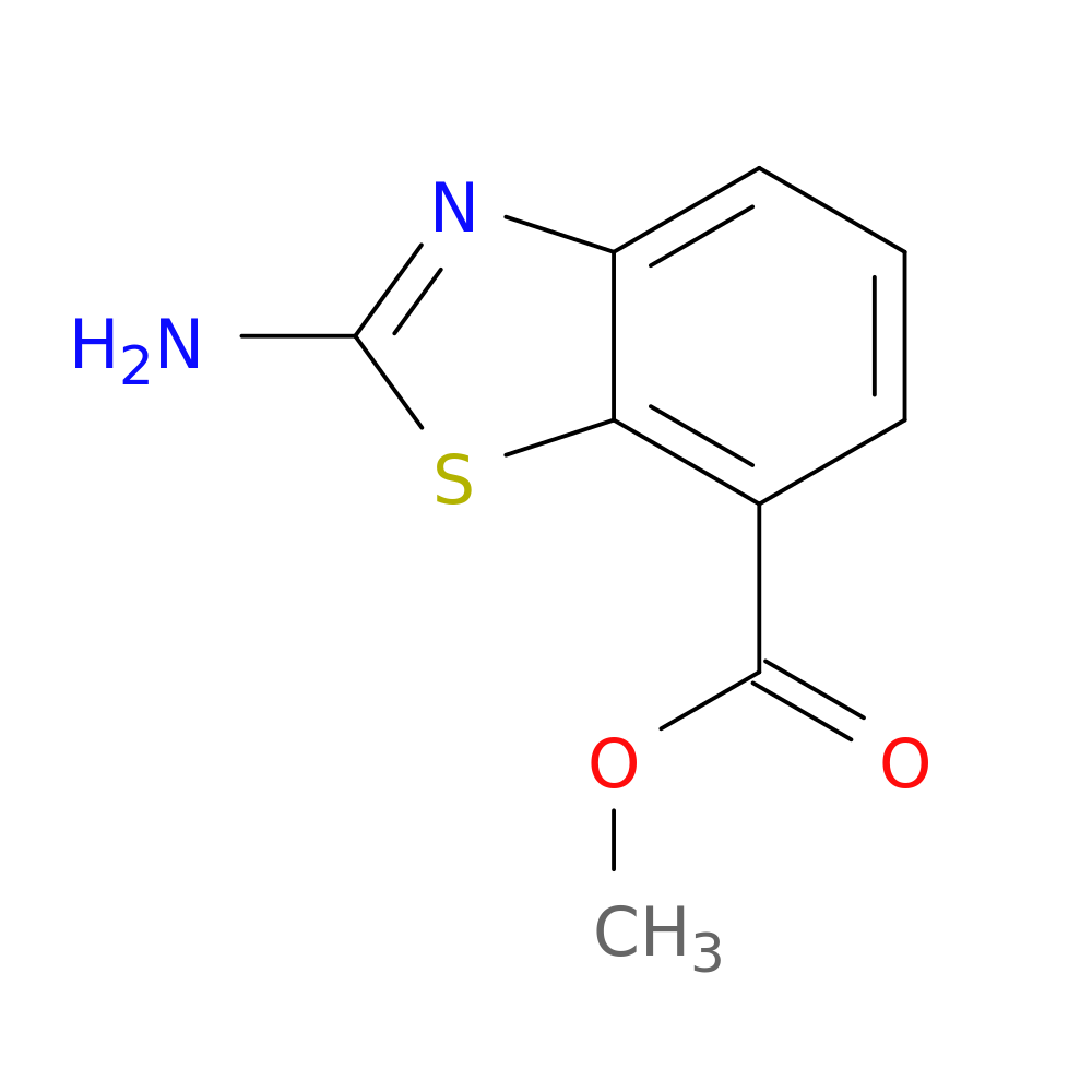 7-Benzothiazolecarboxylic acid, 2-amino-, methyl ester