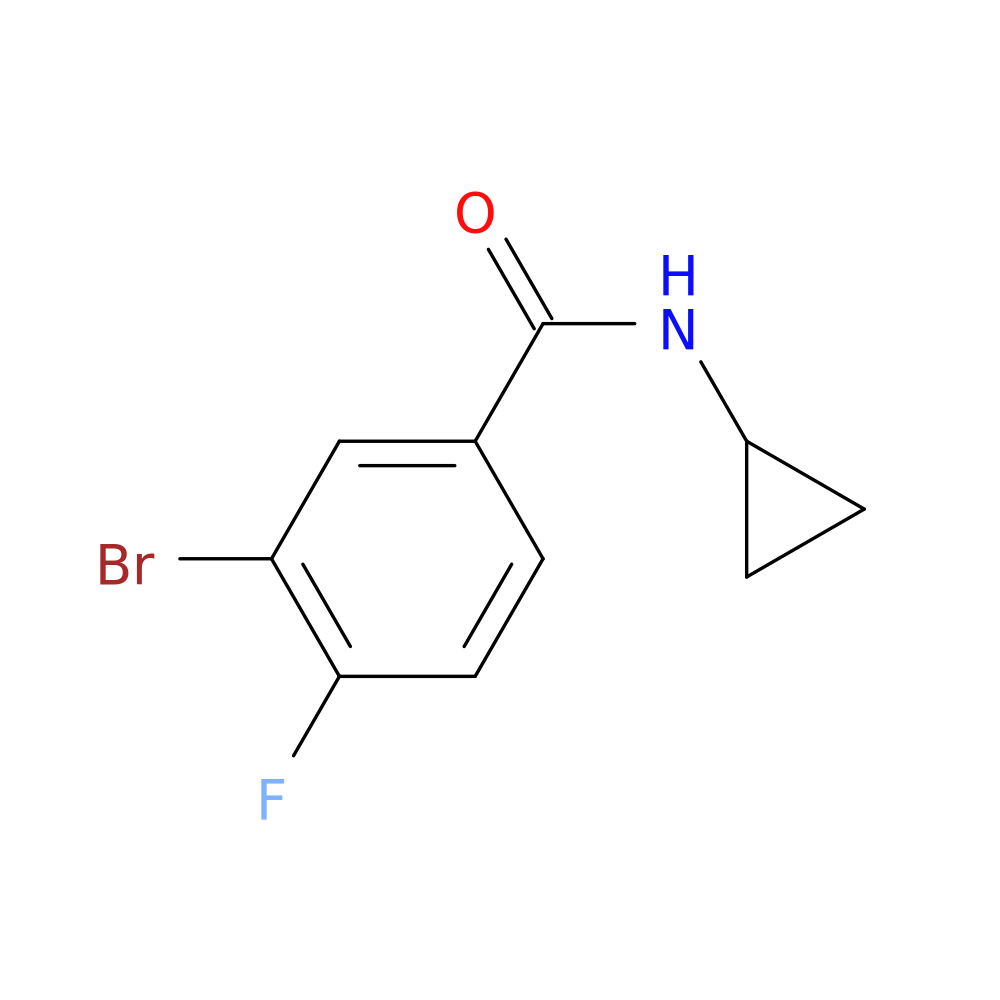 N-Cyclopropyl 3-bromo-4-fluorobenzamide