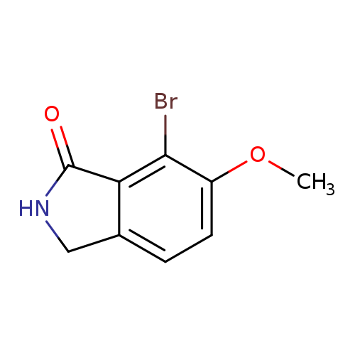 1H-ISOINDOL-1-ONE, 7-BROMO-2,3-DIHYDRO-6-METHOXY-