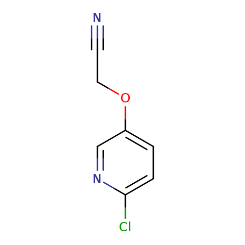 2-((6-chloropyridin-3-yl)oxy)acetonitrile