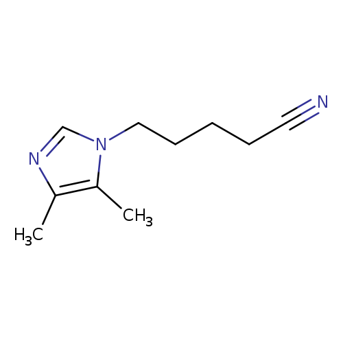 5-(4,5-dimethyl-1H-imidazol-1-yl)pentanenitrile