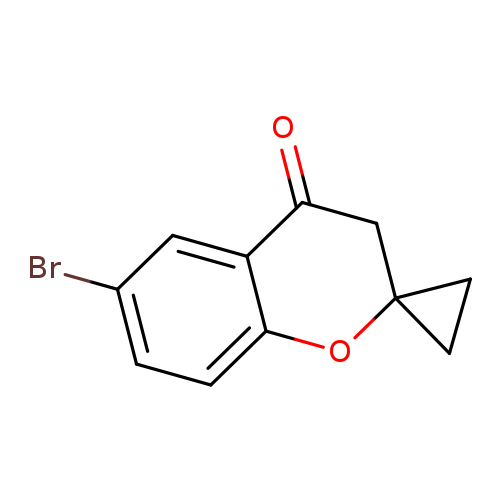 6-bromo-3,4-dihydrospiro[1-benzopyran-2,1'-cyclopropane]-4-one