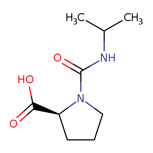 (2S)-1-[(Propan-2-yl)carbamoyl]pyrrolidine-2-carboxylic acid