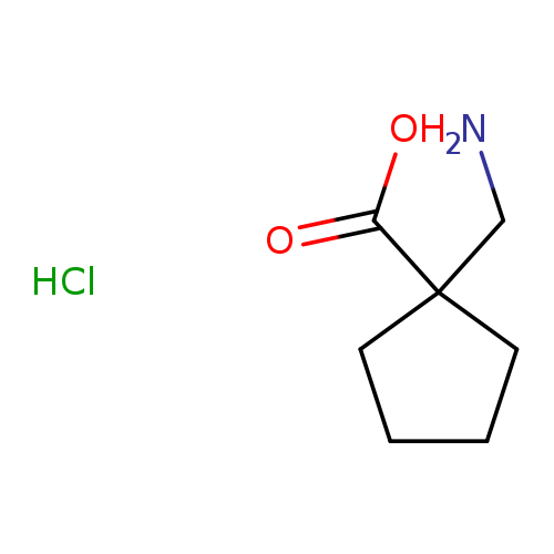 1-(aminomethyl)cyclopentanecarboxylic acid hydrochloride