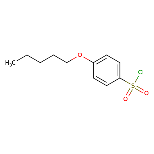 4-(pentyloxy)benzenesulfonyl chloride