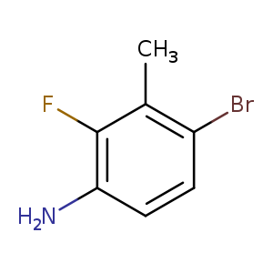 4-bromo-2-fluoro-3-methylaniline