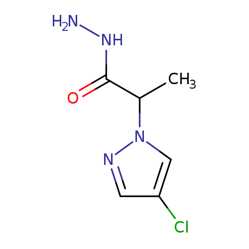 2-(4-Chloro-1H-pyrazol-1-yl)propanehydrazide