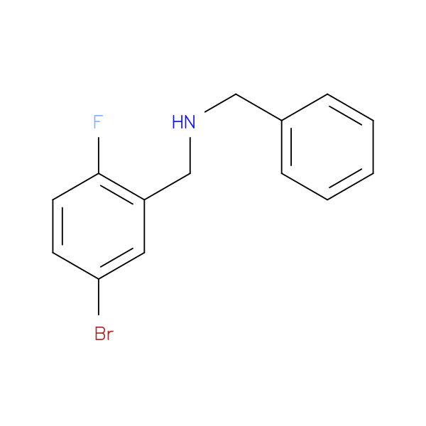 2-(Benzylaminomethyl)-4-bromo-1-fluorobenzene