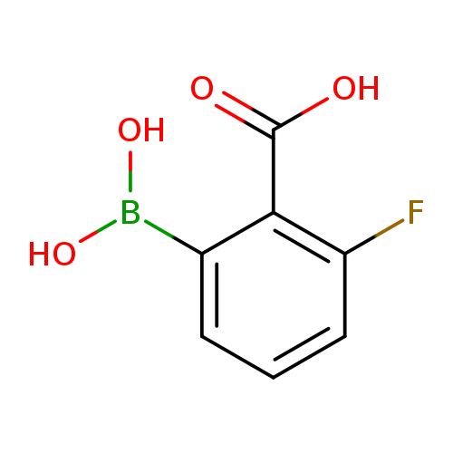 2-Carboxy-3-fluorophenylboronic acid