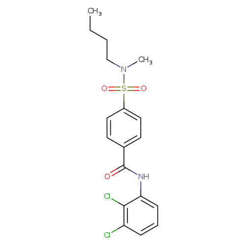4-[butyl(methyl)sulfamoyl]-N-(2,3-dichlorophenyl)benzamide