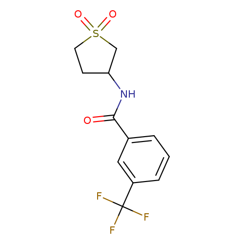 N-(1,1-dioxo-1lambda6-thiolan-3-yl)-3-(trifluoromethyl)benzamide