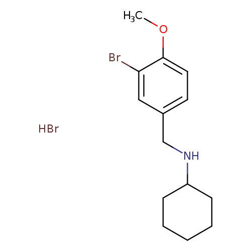 N-(3-bromo-4-methoxybenzyl)cyclohexanamine hydrobromide