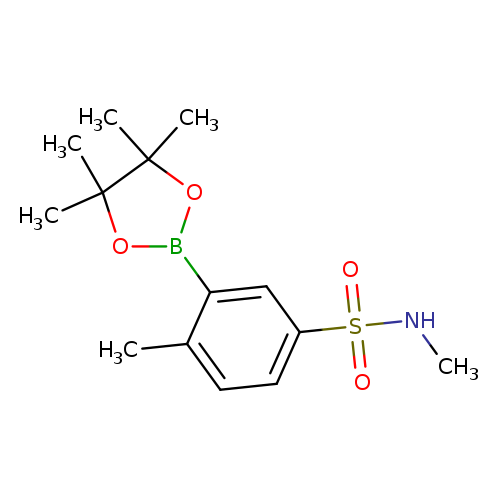 N,4-Dimethyl-3-(tetramethyl-1,3,2-dioxaborolan-2-yl)benzenesulfonamide