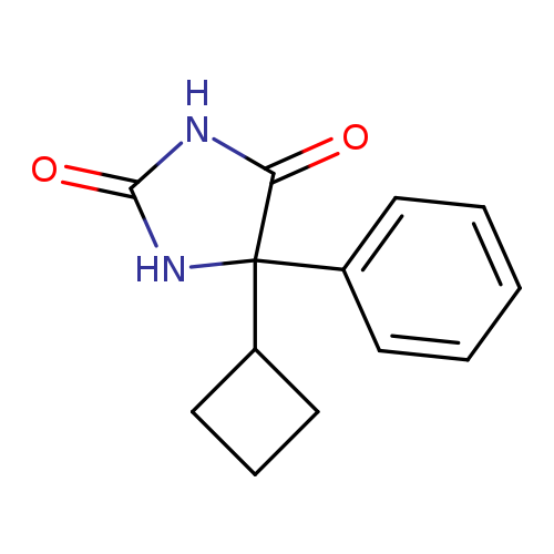 2,4-IMIDAZOLIDINEDIONE, 5-CYCLOBUTYL-5-PHENYL-