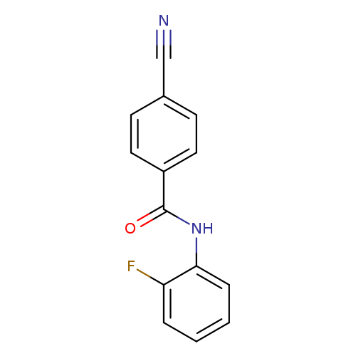 4-cyano-N-(2-fluorophenyl)benzamide