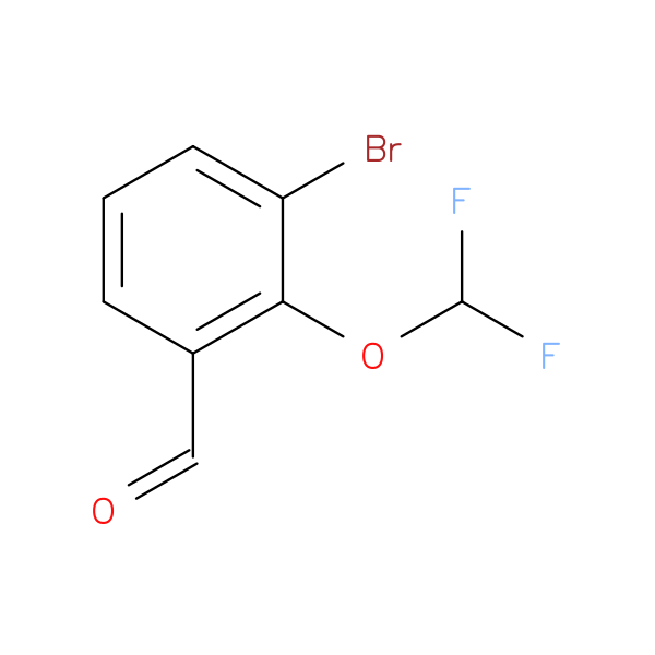 3-Bromo-2-(difluoromethoxy)benzaldehyde