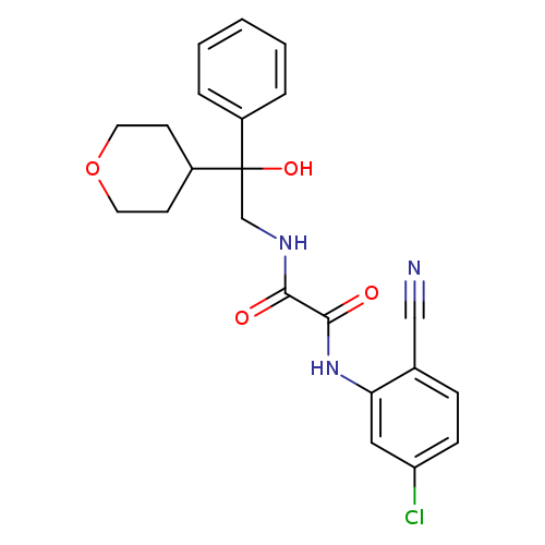N-(5-chloro-2-cyanophenyl)-N'-[2-hydroxy-2-(oxan-4-yl)-2-phenylethyl]ethanediamide