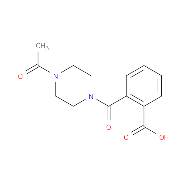 2-(4-Acetylpiperazine-1-carbonyl)benzoic acid