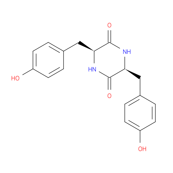 (3S,6S)-3,6-bis[(4-hydroxyphenyl)methyl]piperazine-2,5-dione