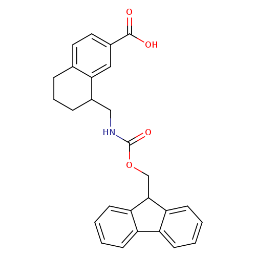 8-[({[(9H-fluoren-9-yl)methoxy]carbonyl}amino)methyl]-5,6,7,8-tetrahydronaphthalene-2-carboxylic acid