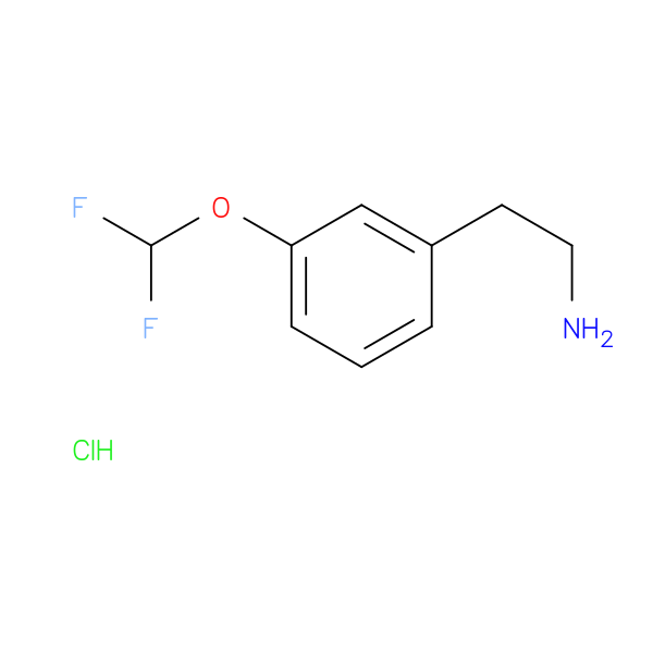 2-[3-(difluoromethoxy)phenyl]ethan-1-amine hydrochloride