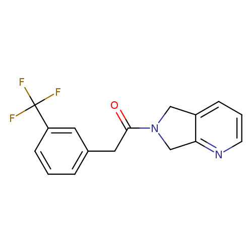 1-{5H,6H,7H-pyrrolo[3,4-b]pyridin-6-yl}-2-[3-(trifluoromethyl)phenyl]ethan-1-one