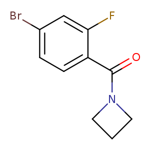 1-(4-Bromo-2-fluorobenzoyl)azetidine