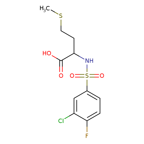 ((3-chloro-4-fluorophenyl)sulfonyl)methionine