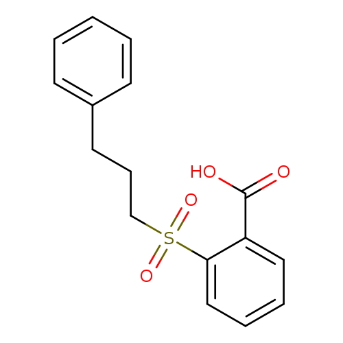 2-[(3-Phenylpropyl)sulfonyl]benzoic acid