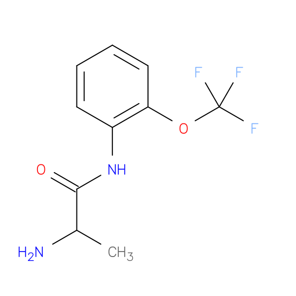 2-Amino-N-[2-(trifluoromethoxy)phenyl]propanamide