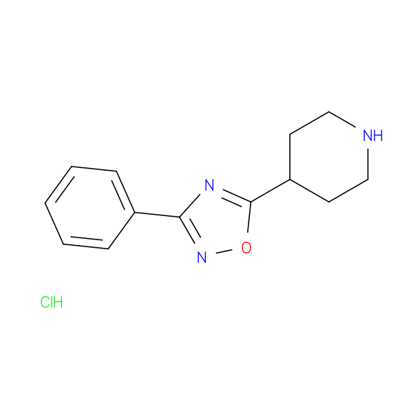 4-(3-phenyl-1,2,4-oxadiazol-5-yl)piperidine hydrochloride