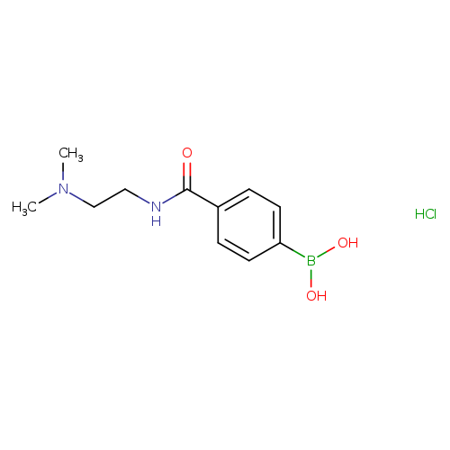 4-(2-(Dimethylamino)ethylcarbamoyl)phenylboronic acid, HCl