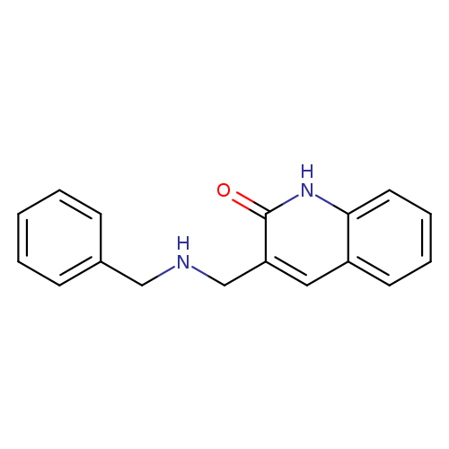 3-((Benzylamino)methyl)quinolin-2-ol