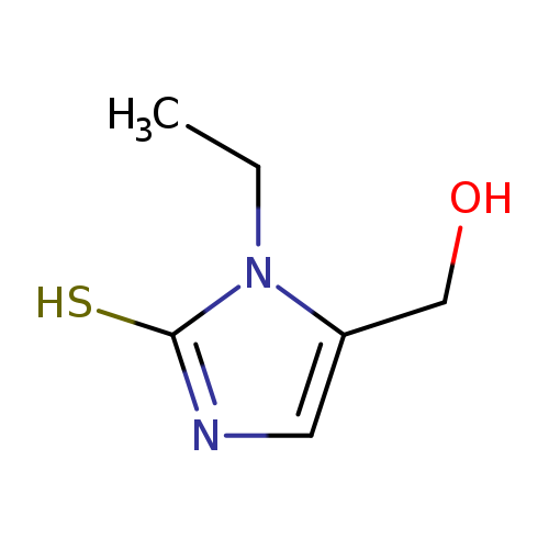 2H-Imidazole-2-thione, 1-ethyl-1,3-dihydro-5-(hydroxymethyl)-