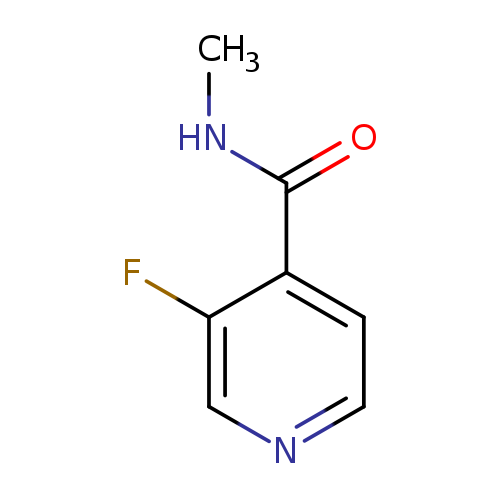 3-fluoro-N-methylpyridine-4-carboxamide
