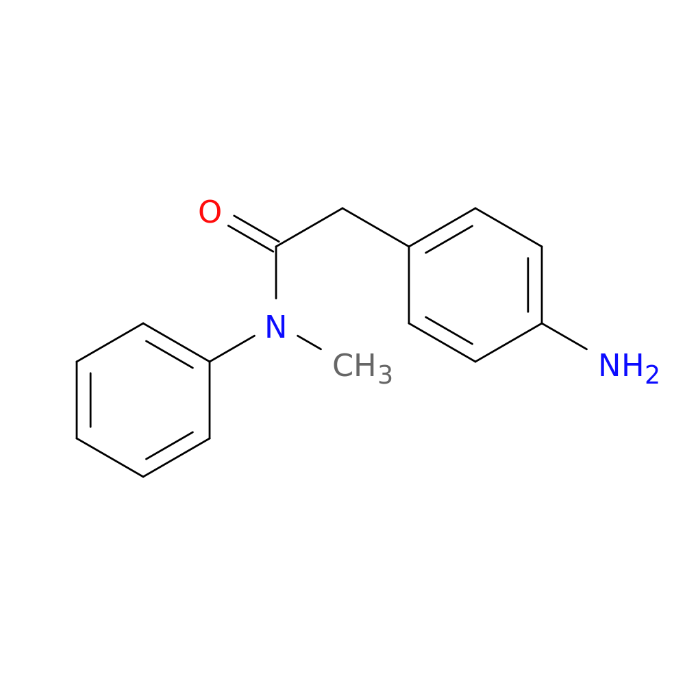 2-(4-aminophenyl)-N-methyl-N-phenylacetamide