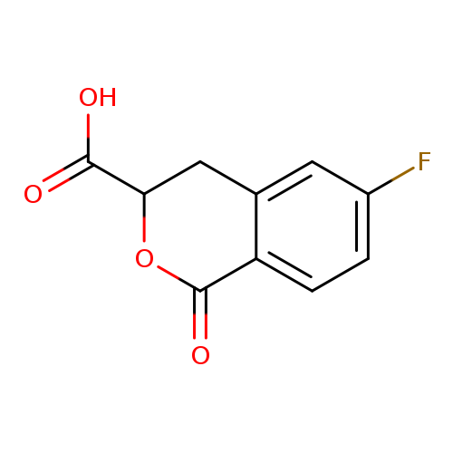 6-Fluoro-1-oxoisochroman-3-carboxylic acid