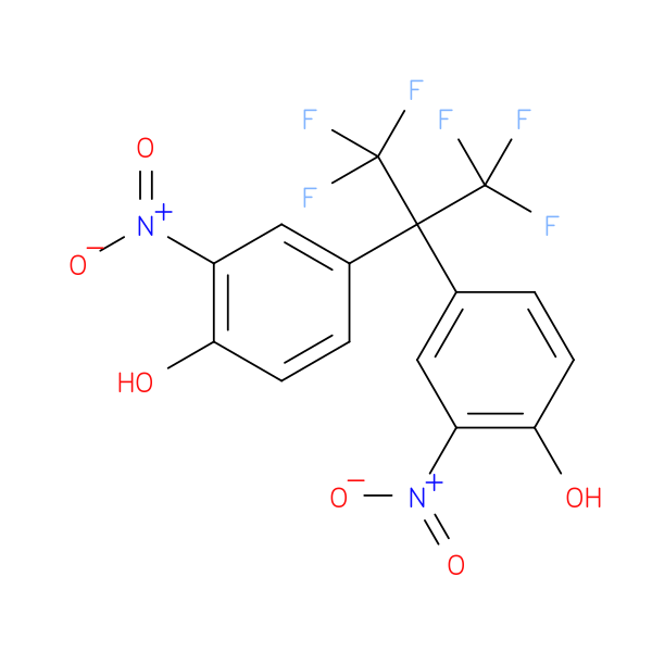 4,4'-(Perfluoropropane-2,2-diyl)bis(2-nitrophenol)