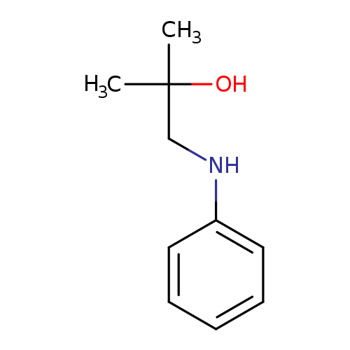 1-Anilino-2-methylpropan-2-ol