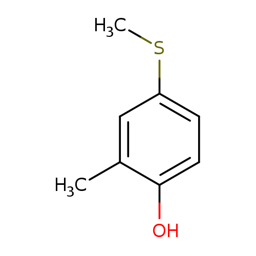 2-methyl-4-(methylsulfanyl)phenol